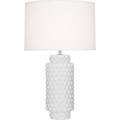 Daisy Dolly Table Lamp in Daisy Glazed Textured Ceramic Color