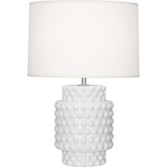 Daisy Dolly Accent Lamp in Daisy Glazed Textured Ceramic Color