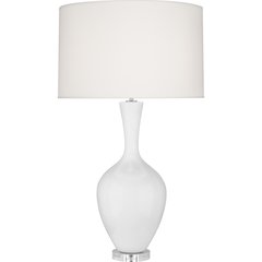Daisy Audrey Table Lamp in Daisy Glazed Ceramic Color