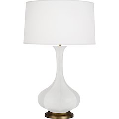 Daisy Pike Table Lamp in Daisy Glazed Ceramic Color