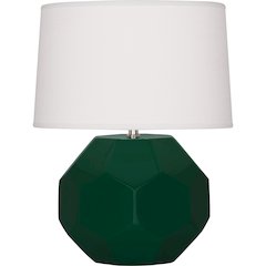 Jungle Franklin Accent Lamp in Jungle Glazed Ceramic Color