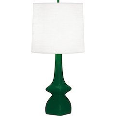 Jungle Jasmine Table Lamp in Jungle Glazed Ceramic Color