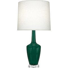 Jungle Emma Table Lamp in Jungle Glazed Ceramic Color