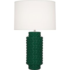 Jungle Dolly Table Lamp in Jungle Glazed Textured Ceramic Color