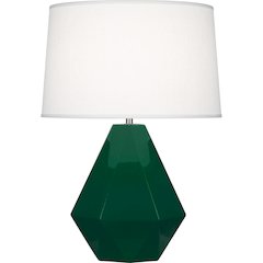Jungle Delta Table Lamp in Jungle Glazed Ceramic Color