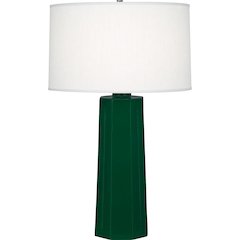 Jungle Mason Table Lamp in Jungle Glazed Ceramic Color