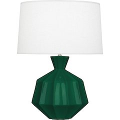 Jungle Orion Table Lamp in Jungle Glazed Ceramic Color