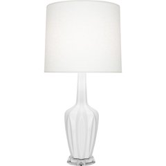 Lily Emma Table Lamp in Lily Glazed Ceramic Color