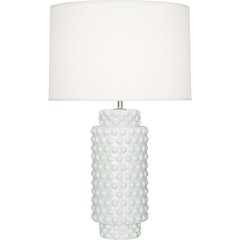 Lily Dolly Table Lamp in Lily Glazed Textured Ceramic Color