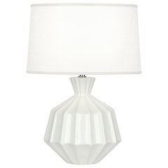 Lily Orion Accent Lamp in Lily Glazed Ceramic Color