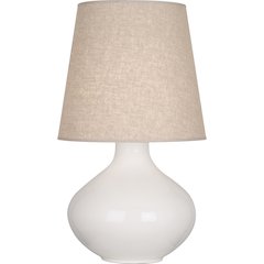 Lily June Table Lamp in Lily Glazed Ceramic Color