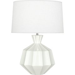 Lily Orion Table Lamp in Lily Glazed Ceramic Color