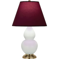 Matte Celadon Small Double Gourd Accent Lamp
