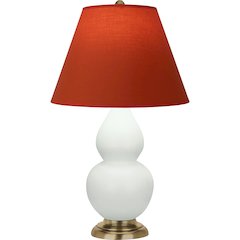 Matte Celadon Small Double Gourd Accent Lamp