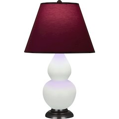 Matte Celadon Small Double Gourd Accent Lamp