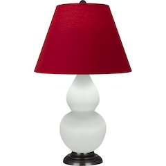 Matte Celadon Small Double Gourd Accent Lamp