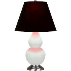 Matte Celadon Small Double Gourd Accent Lamp