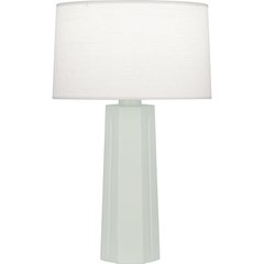 Matte Celadon Mason Table Lamp in Matte Celadon Glazed Ceramic Color
