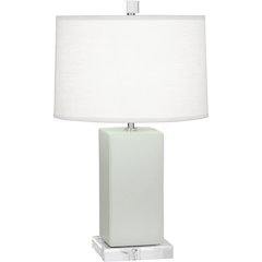 Matte Celadon Harvey Accent Lamp in Matte Celadon Glazed Ceramic Color