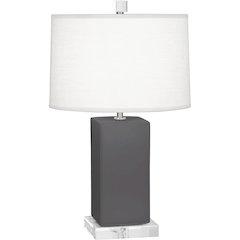 Matte Ash Harvey Accent Lamp in Matte Ash Glazed Ceramic Color
