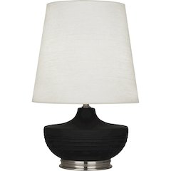 Matte Dark Coal Michael Berman Nolan Table Lamp