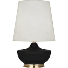 Matte Dark Coal Michael Berman Nolan Table Lamp