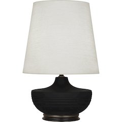 Matte Dark Coal Michael Berman Nolan Table Lamp