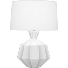 Matte Daisy Orion Table Lamp in Matte Daisy Glazed Ceramic Color