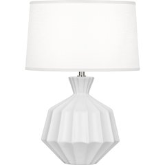 Matte Daisy Orion Accent Lamp in Matte Daisy Glazed Ceramic Color
