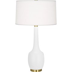 Matte Daisy Delilah Table Lamp in Matte Daisy Glazed Ceramic Color