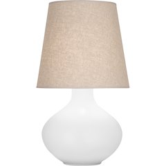 Matte Daisy June Table Lamp in Matte Daisy Glazed Ceramic Color