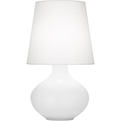 Matte Daisy June Table Lamp in Matte Daisy Glazed Ceramic Color