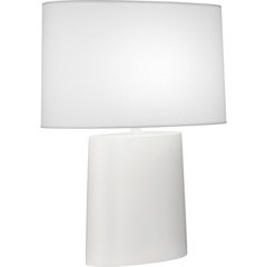 Matte Lily Victor Table Lamp in Matte Lily Glazed Ceramic Color