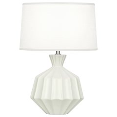 Matte Lily Orion Accent Lamp in Matte Lily Glazed Ceramic Color