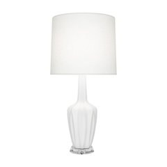 Matte Lily Emma Accent Lamp in Matte Lily Glazed Ceramic Color