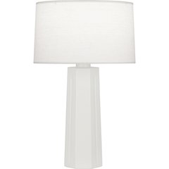 Matte Lily Mason Table Lamp in Matte Lily Glazed Ceramic Color