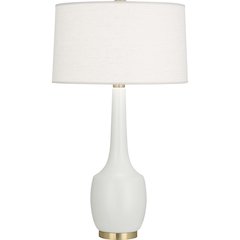 Matte Lily Delilah Table Lamp in Matte Lily Glazed Ceramic Color