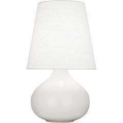 Matte Lily June Table Lamp in Matte Lily Glazed Ceramic Color