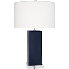 Matte Midnight Blue Harvey Table Lamp