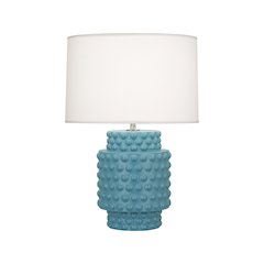 Matte Steel Blue Dolly Accent Lamp