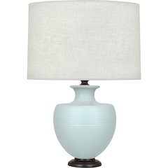 Matte Sky Blue Michael Berman Atlas Table Lamp