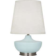 Matte Sky Blue Michael Berman Nolan Table Lamp