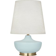 Matte Sky Blue Michael Berman Nolan Table Lamp