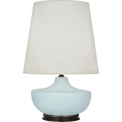 Matte Sky Blue Michael Berman Nolan Table Lamp