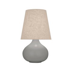 Matte Smokey Taupe June Accent Lamp in Matte Smoky Taupe Glazed Ceramic Color