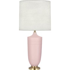 Matte Woodrose Michael Berman Hadrian Table Lamp