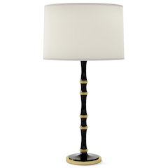 Kane Table Lamp in Obsidian Color