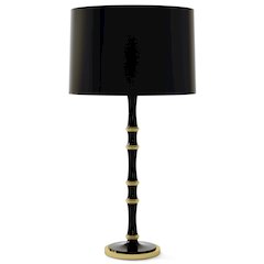 Kane Table Lamp in Obsidian Color