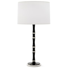 Kane Table Lamp in Obsidian Color