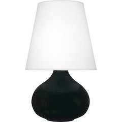 Obsidian June Accent Lamp in Obsidian Glazed Ceramic Color